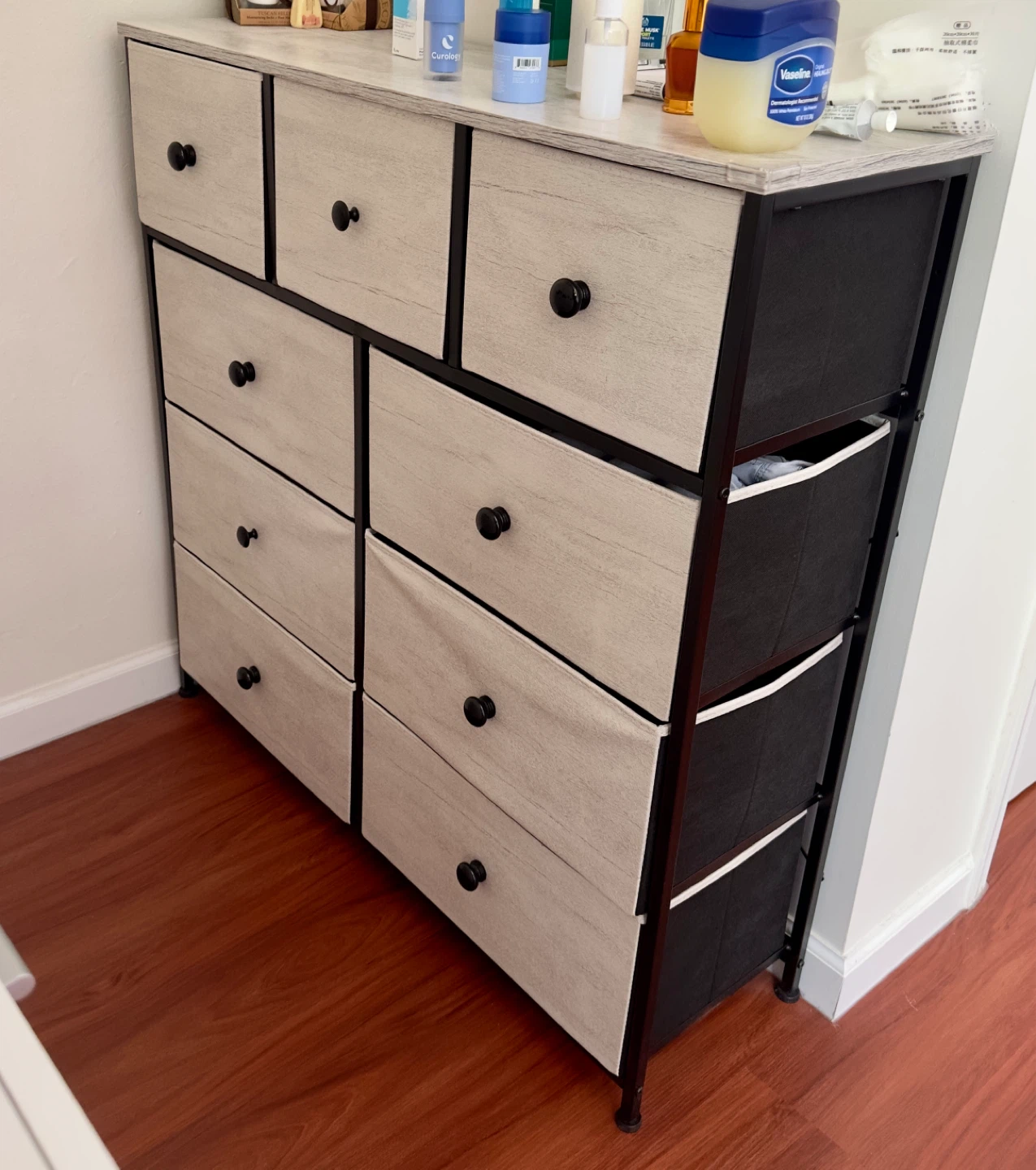 Fabric Drawer Dresser