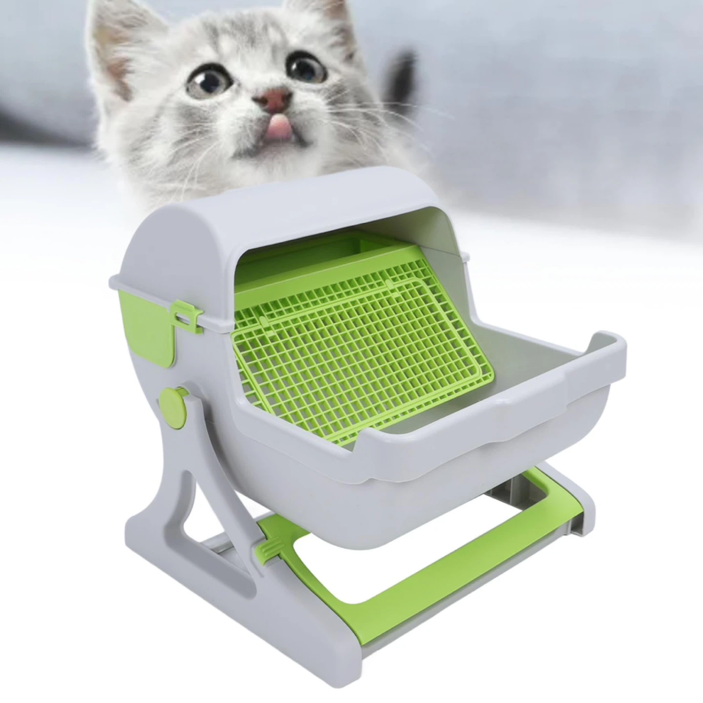 Semi Automatic Cat Litter Box - photo 2