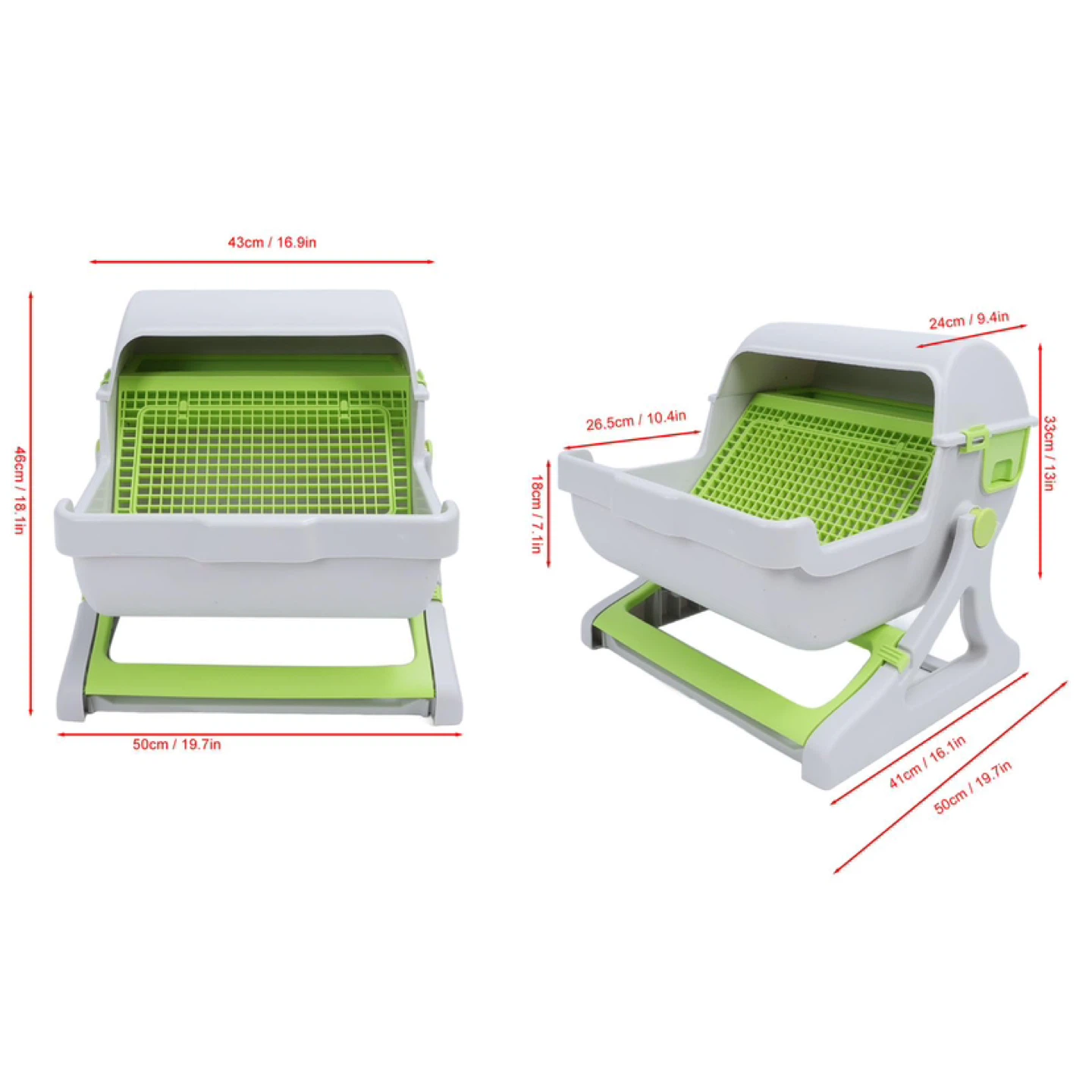 Semi Automatic Cat Litter Box