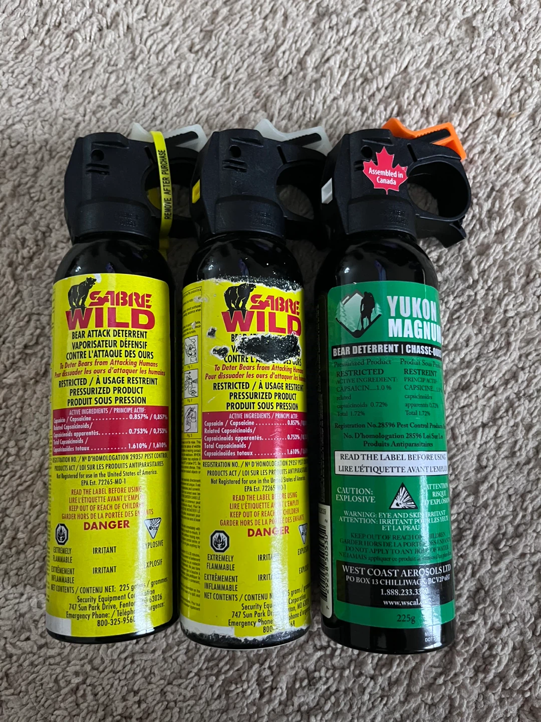 Deterrent spray