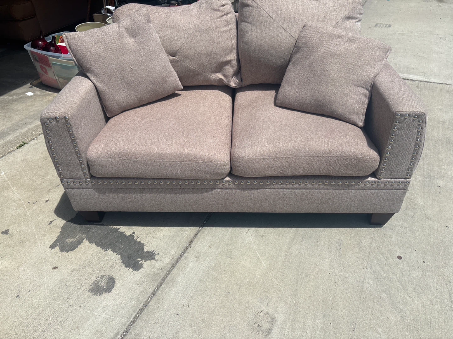 Small loveseat couch