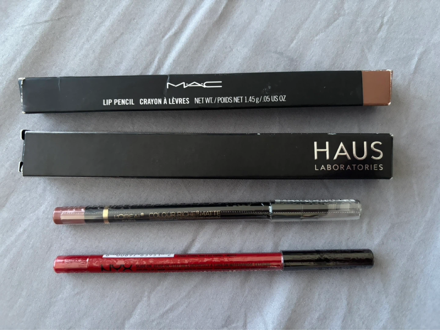 5 Brand New Lip Liners (MAC, Haus Labs, NYX, L'Oreal)