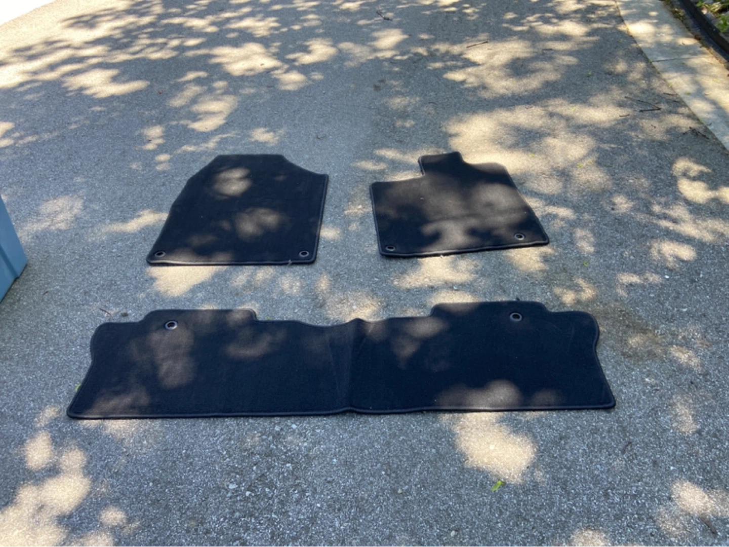 New Honda truck Set of 3 Black