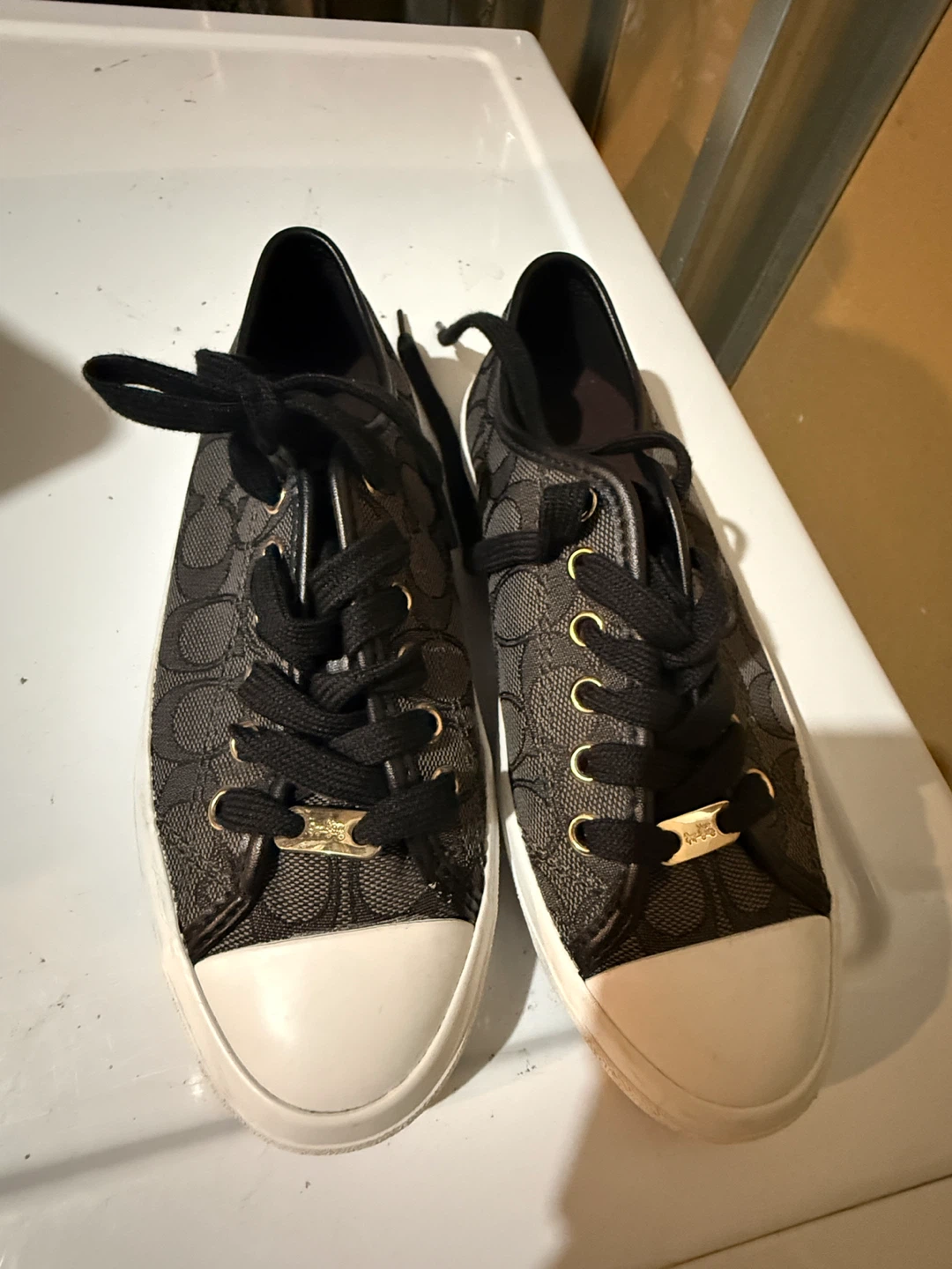 Coach "C" Monogram Sneakers (US 6, 36 EUR, 230cm) - photo 2