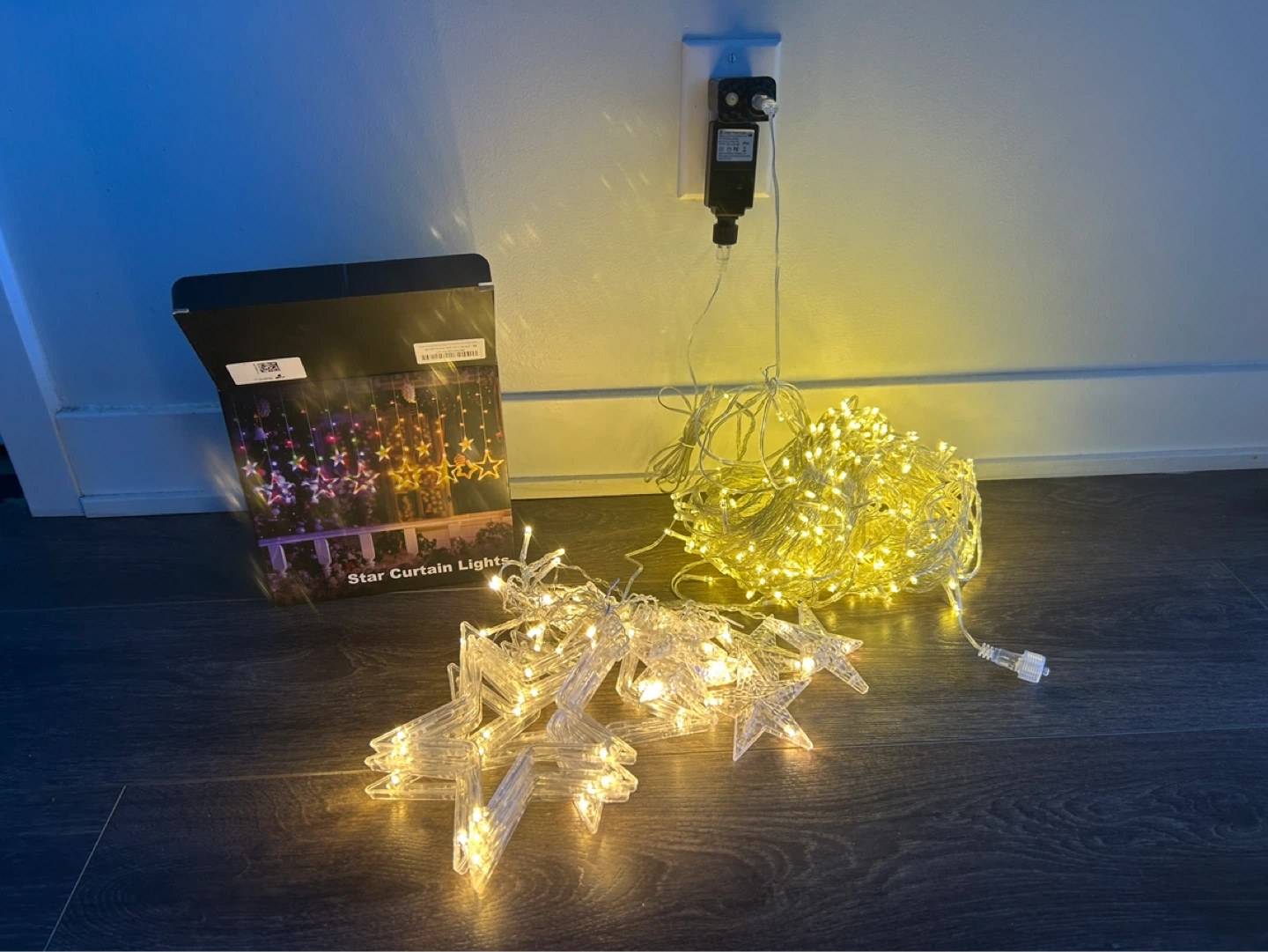 Star Curtain Lights  for Diwali and Christmas. - photo 2