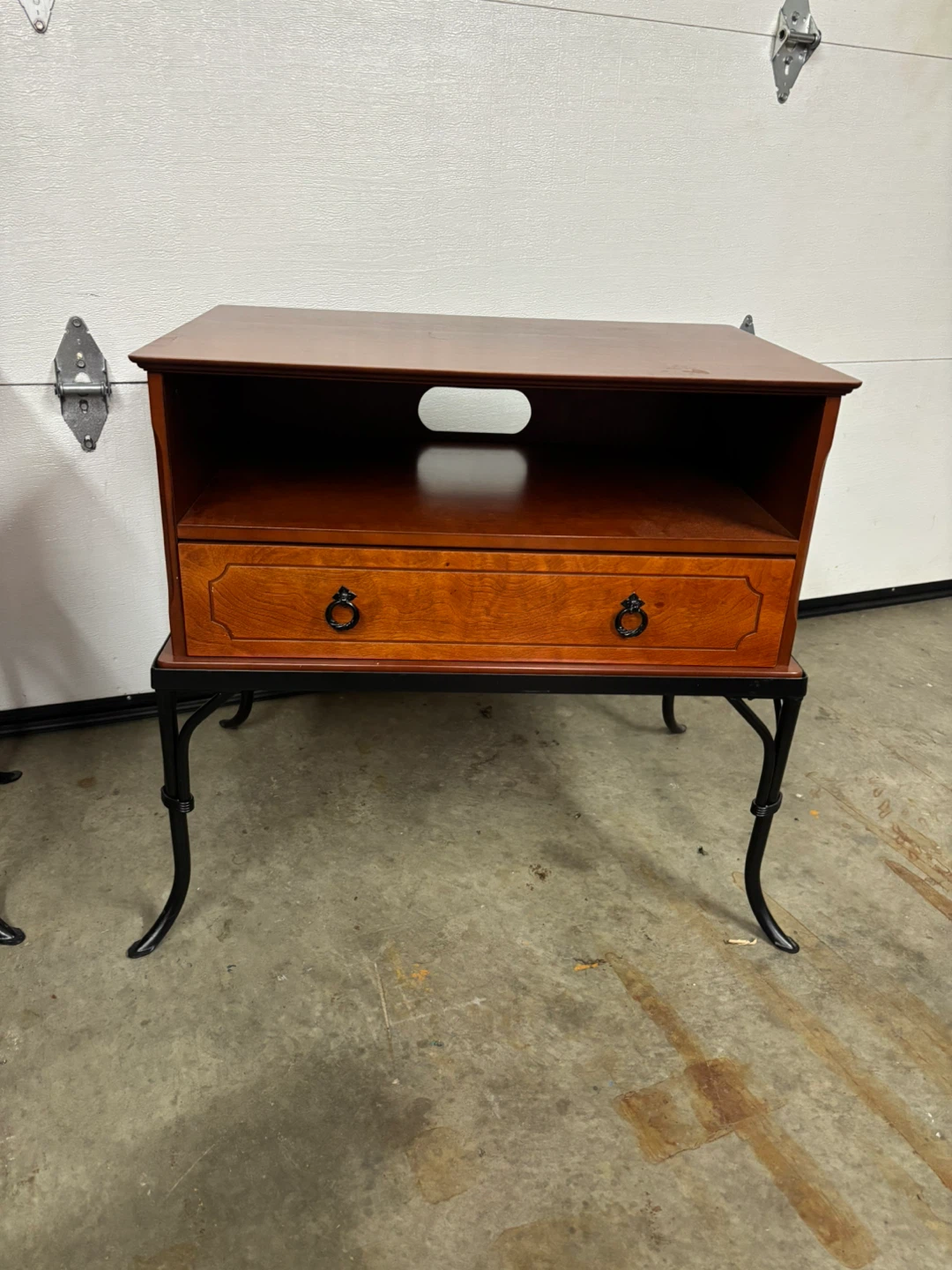 Cherry wood table set - photo 3