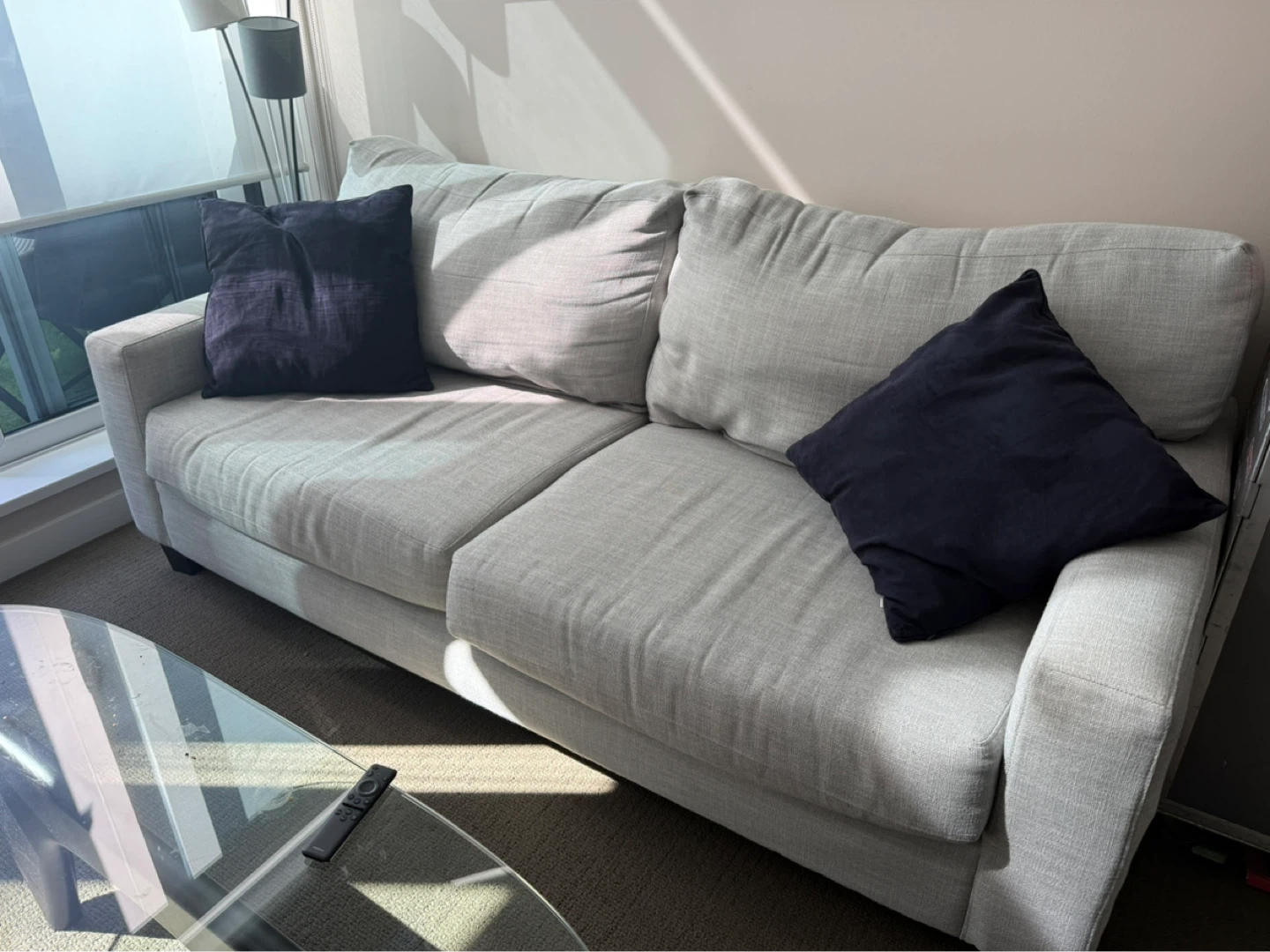 Light Grey Sofa - photo 2