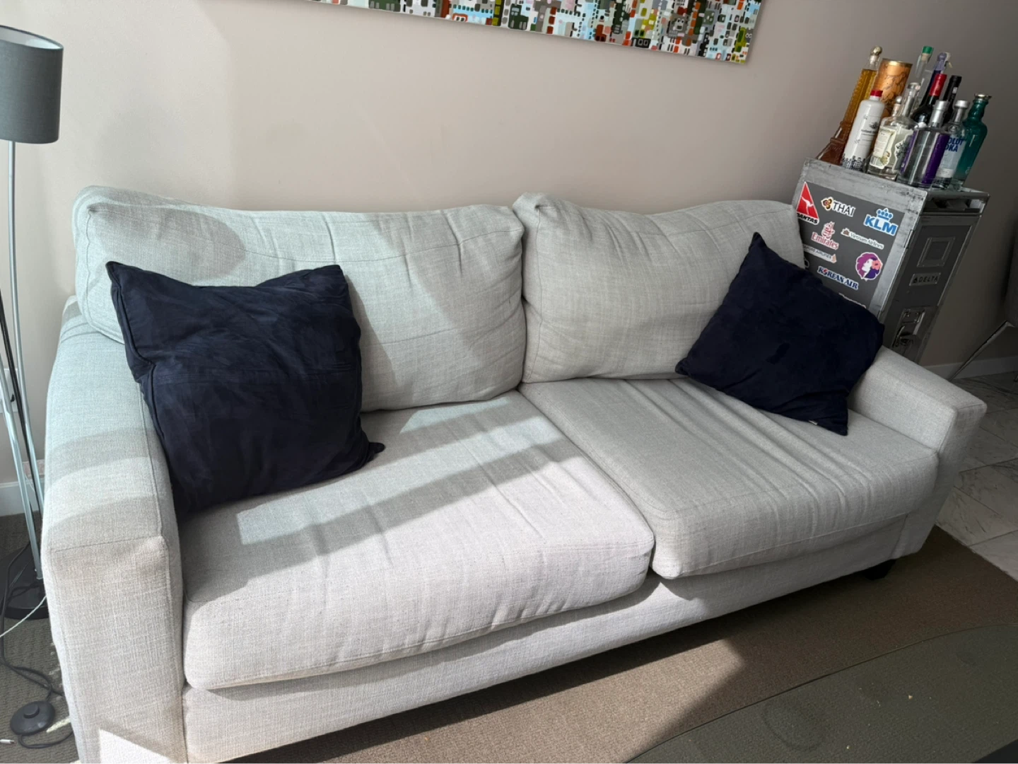 Light Grey Sofa