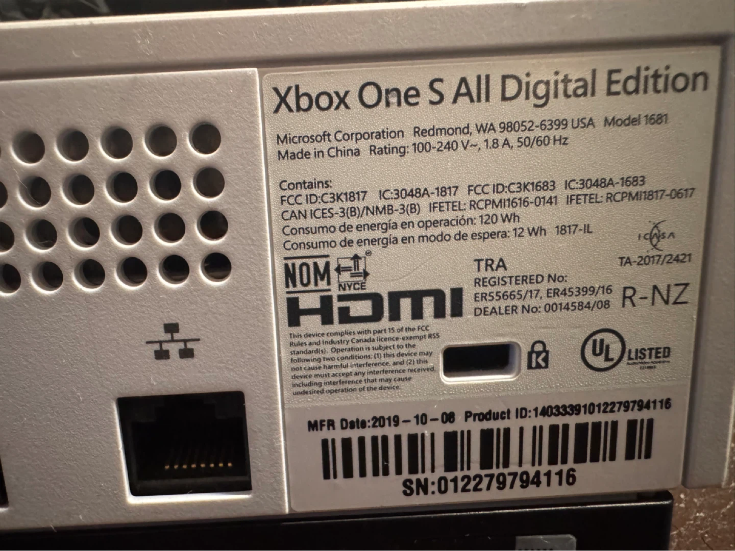 Xbox One S All Digital Edition 1TB Console - photo 2