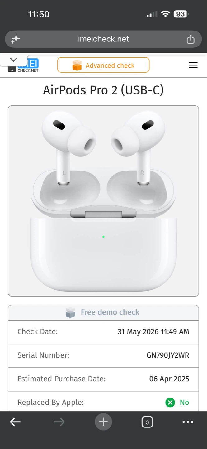 Apple AirPods Pro 2 (USB-C) - photo 2