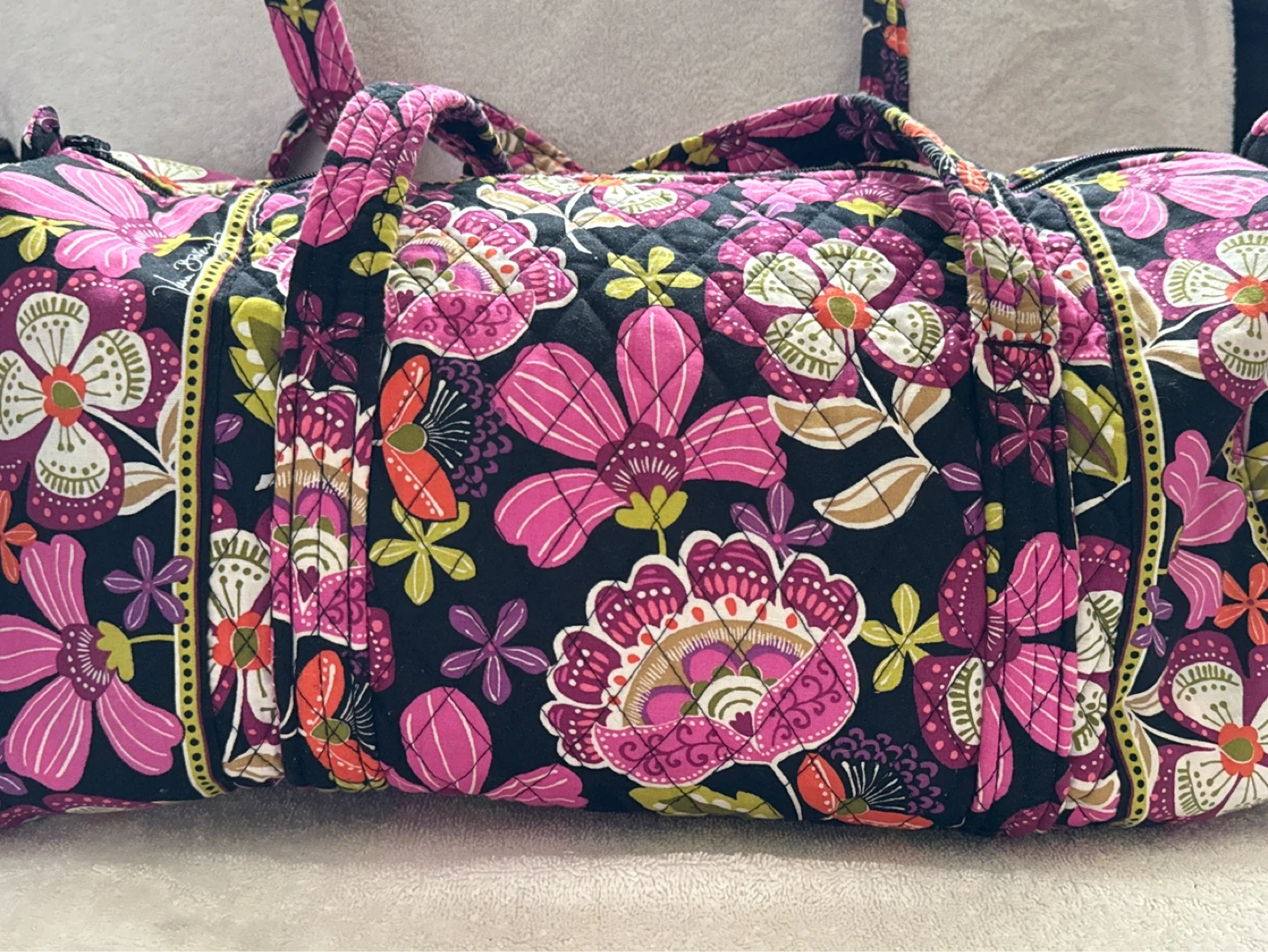 Vera Bradley Quilted Floral Duffel Bag - photo 3
