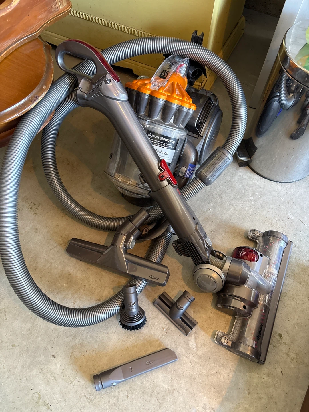 Dyson Stowaway Vacuum Cleaner with Attachments