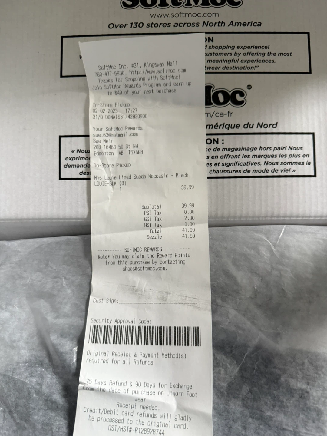 SoftMoc Louie Suede Moccasins - Black Size 8 - photo 2