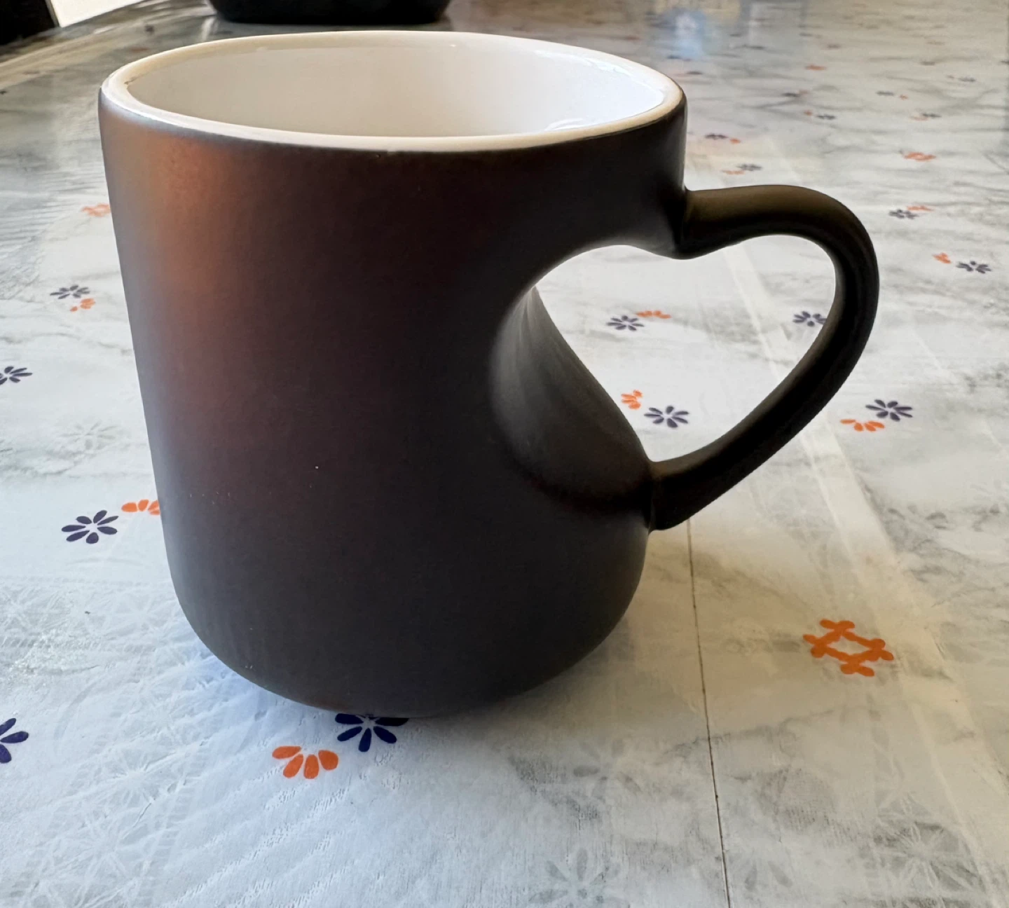 Color-Changing Heart Handle Ceramic Mug – Brand New - photo 4