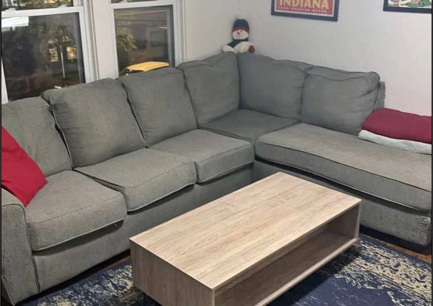 Gray Sectional Sofa