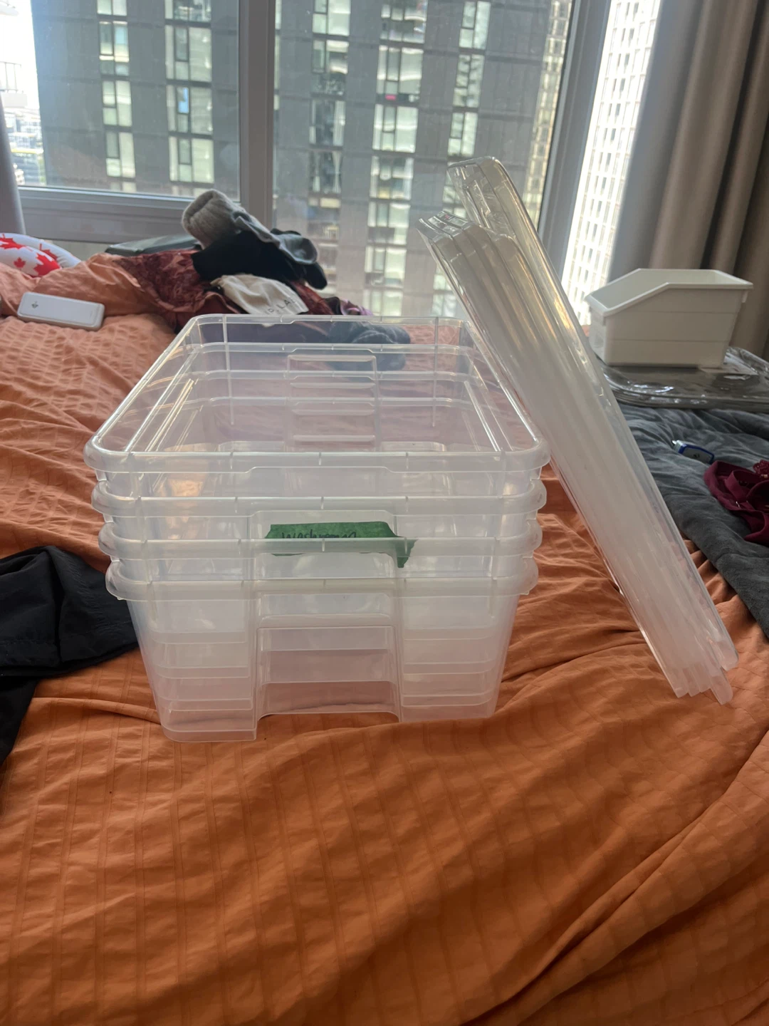 FREE IKEA SAMLA Storage Boxes (4x) - photo 3