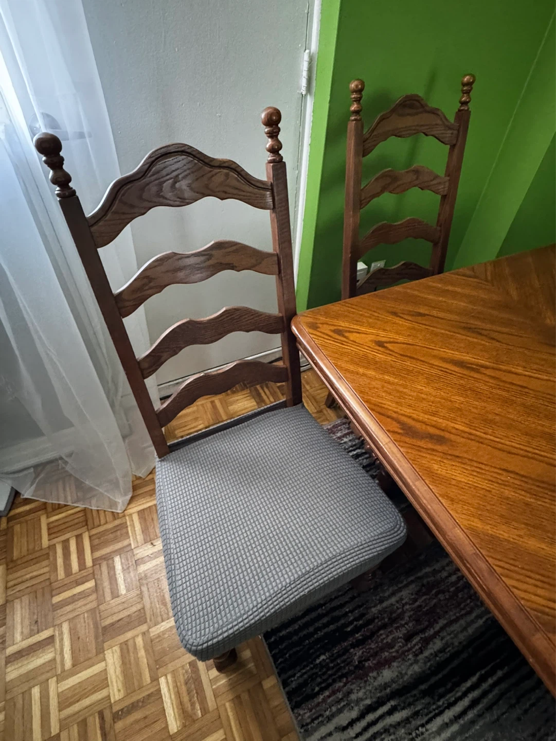 Solid Wood Extendable Dining Table Set – Table + 6 Chairs - photo 2