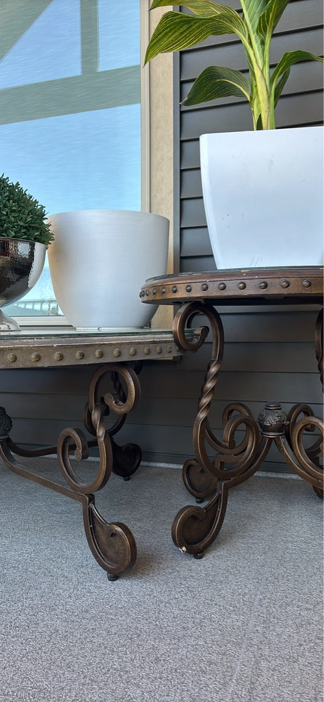 Rod iron tables (Tuscany/Mediterranean) - photo 2