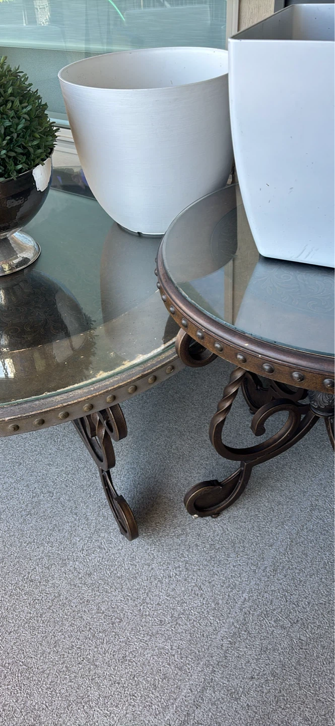 Rod iron tables (Tuscany/Mediterranean) - photo 3