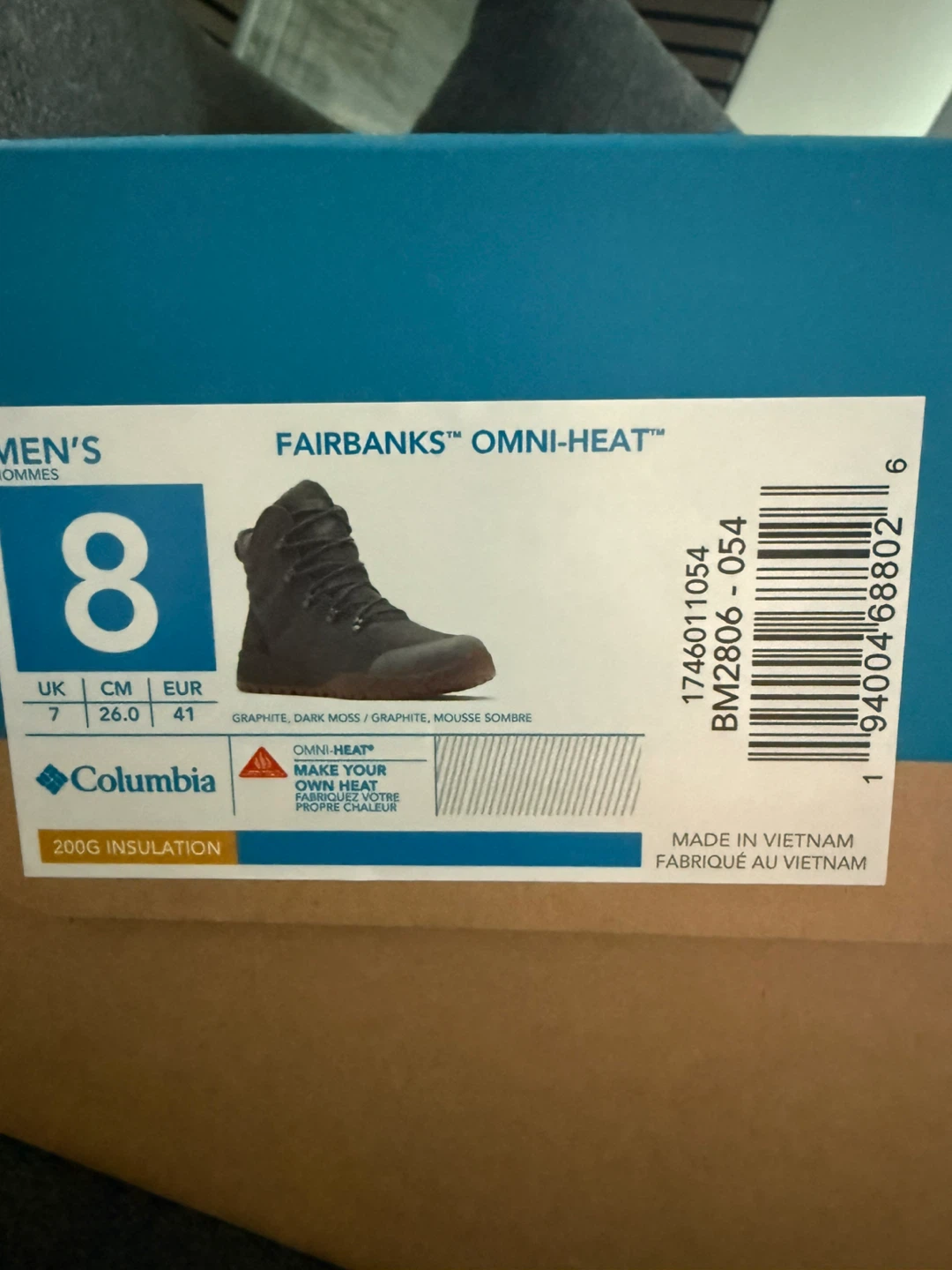 Columbia Fairbanks Omni-Heat Waterproof Boots - Men's Size 8 - photo 2