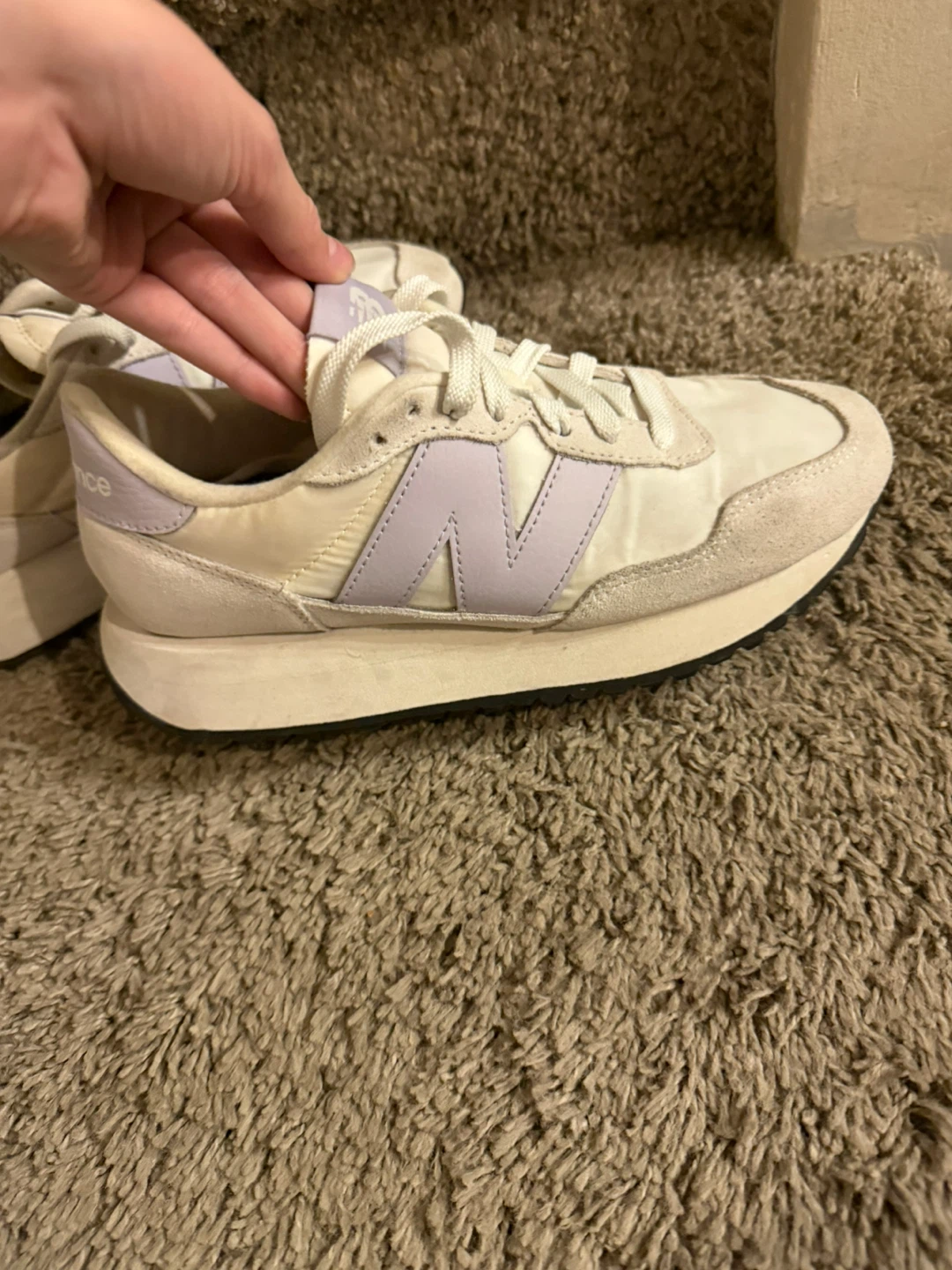 New Balance 237 Sneakers - Cream/Lavender - photo 3
