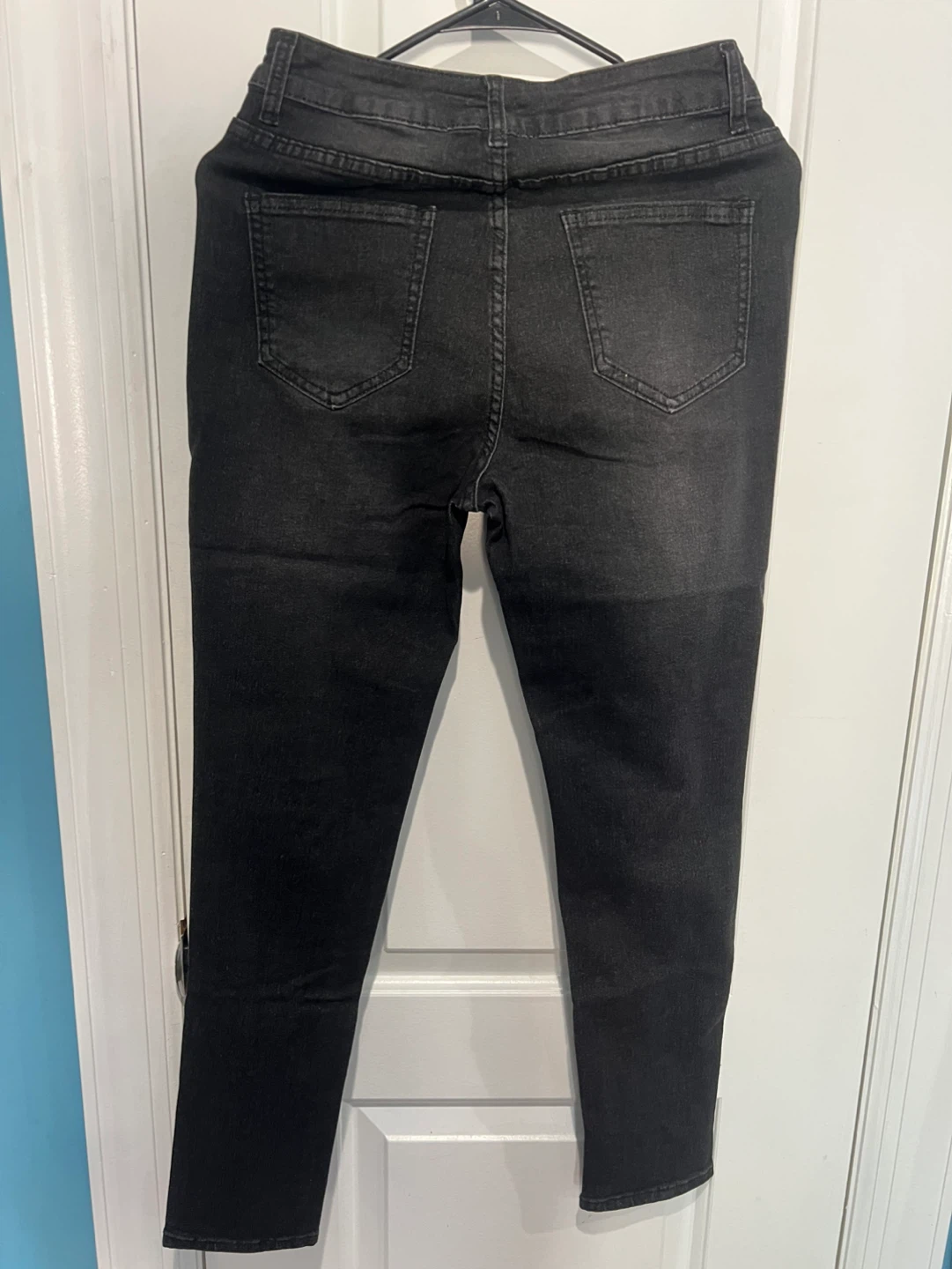 Nytfali Black Distressed Skinny Jeans - photo 2