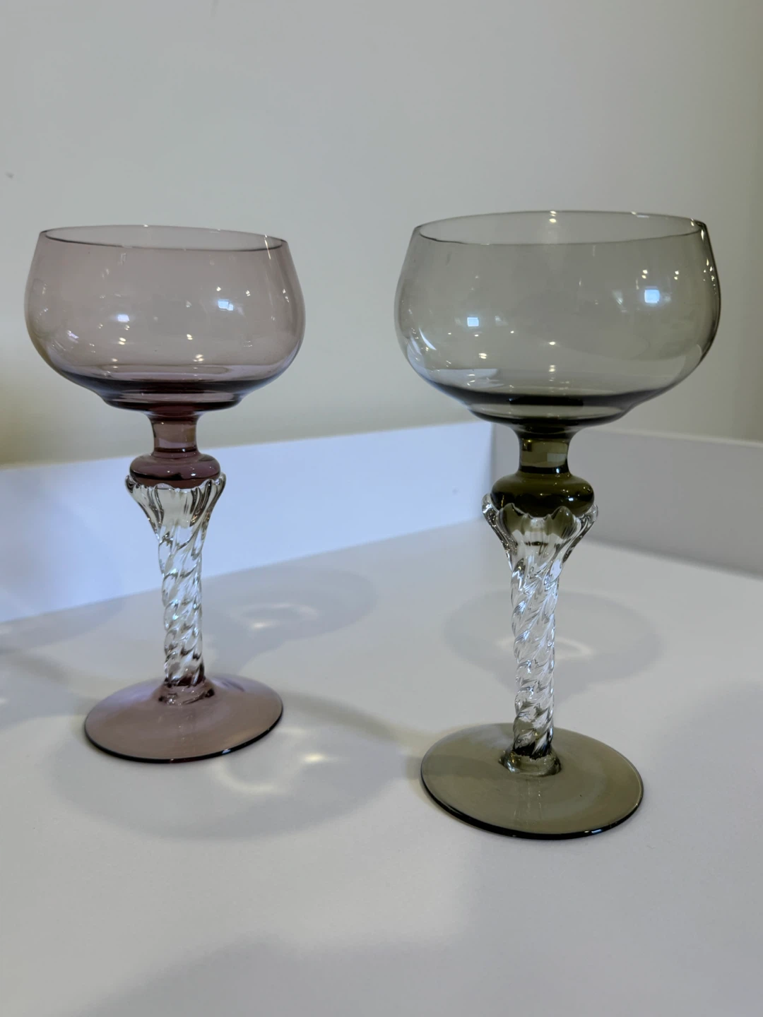 Set of 7 Empoli Crystal Cordial Apertif/Shot Glasses - photo 5