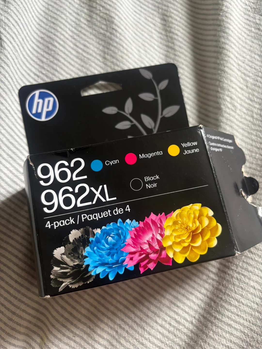 HP 962XL Ink Cartridge 4-Pack (Cyan, Magenta, Yellow, Black)