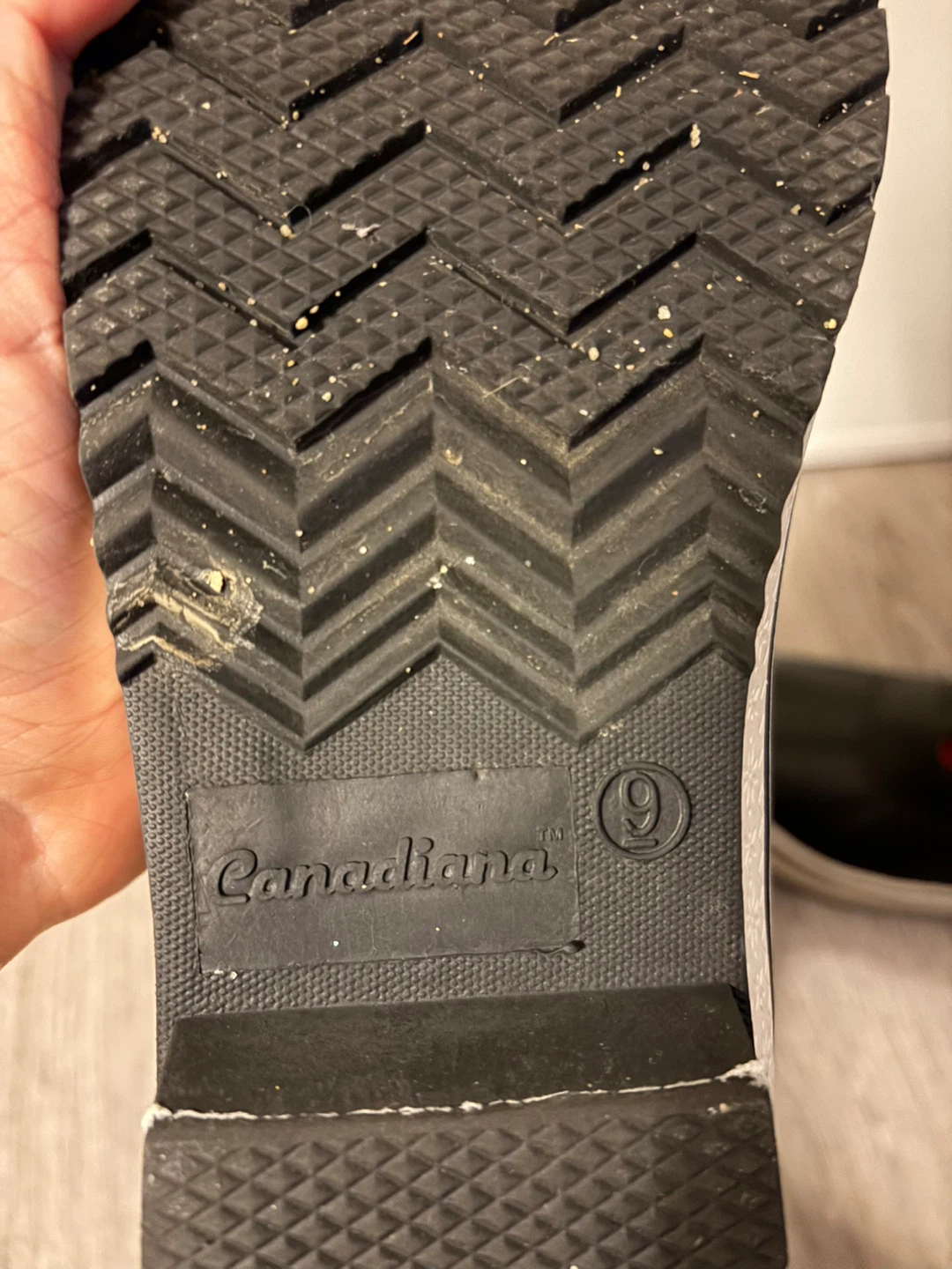 Canadiana Red & Black Quilted Snow Boots - photo 3