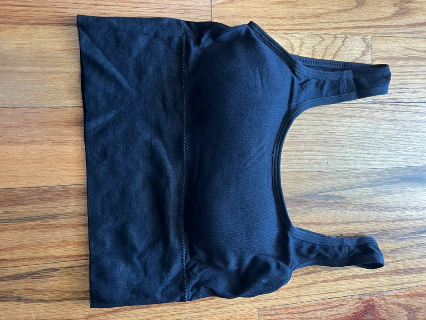 2 Pack Seamless Sports Bras Black & Blue - photo 4