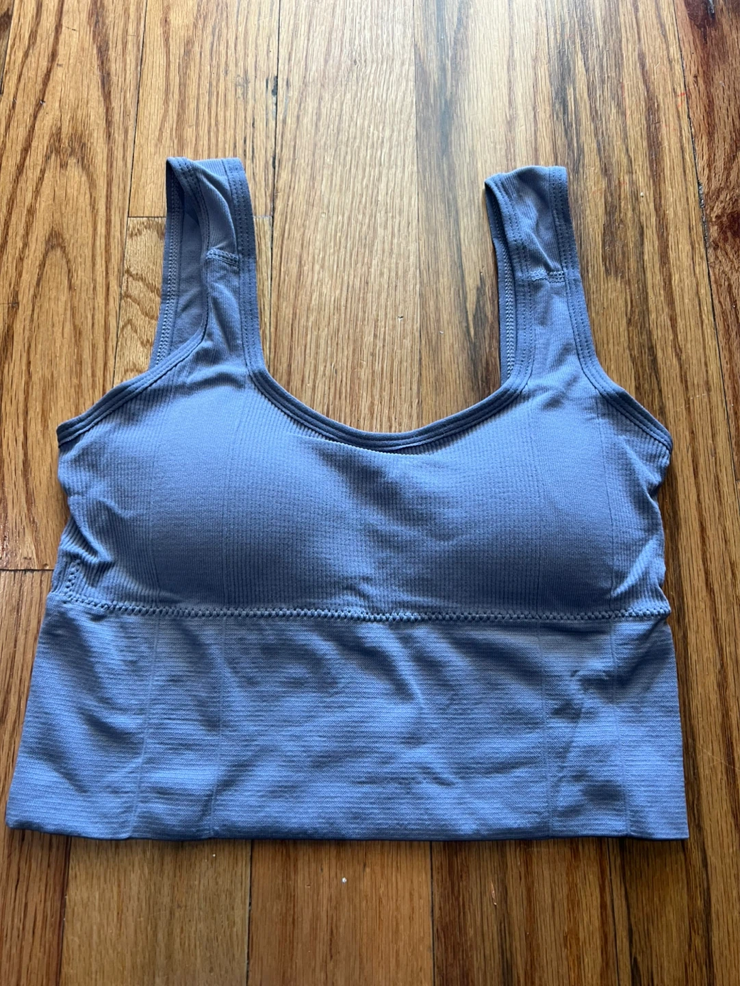 2 Pack Seamless Sports Bras Black & Blue - photo 3