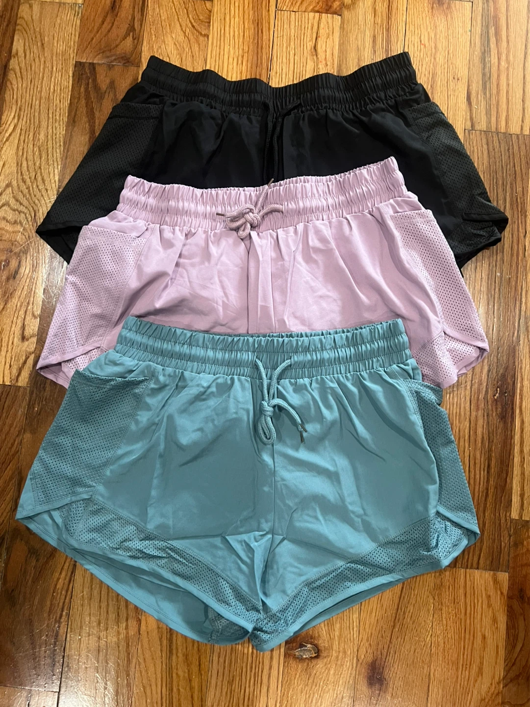 3 Pairs of Women's Athletic Shorts