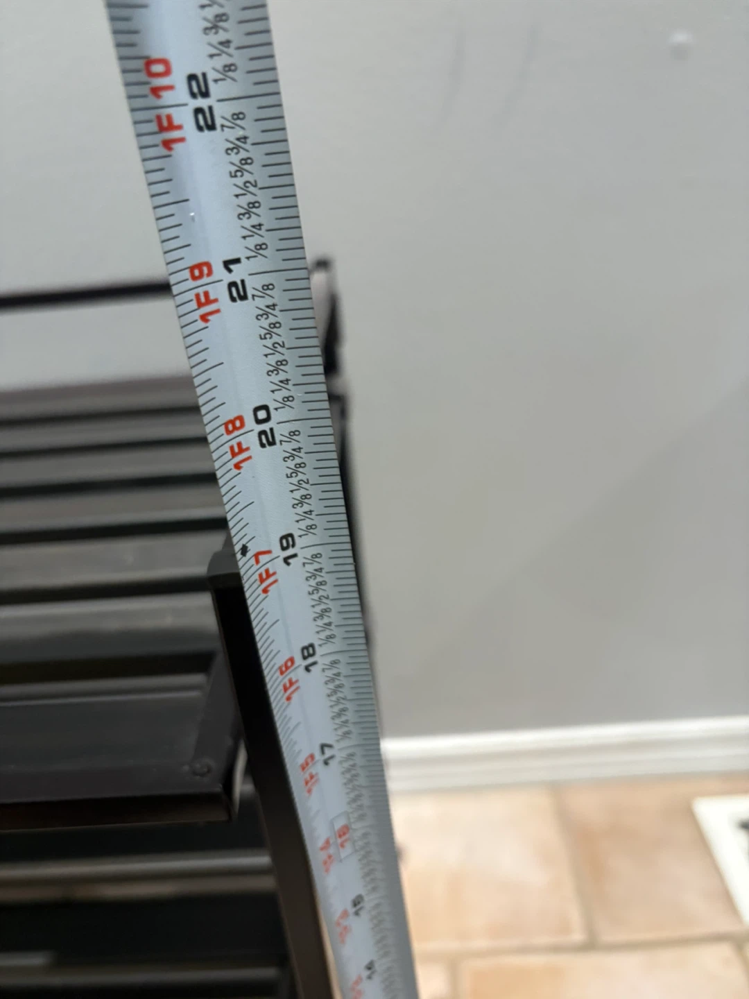 3 Tier Metal Shoe Rack As New - photo 5