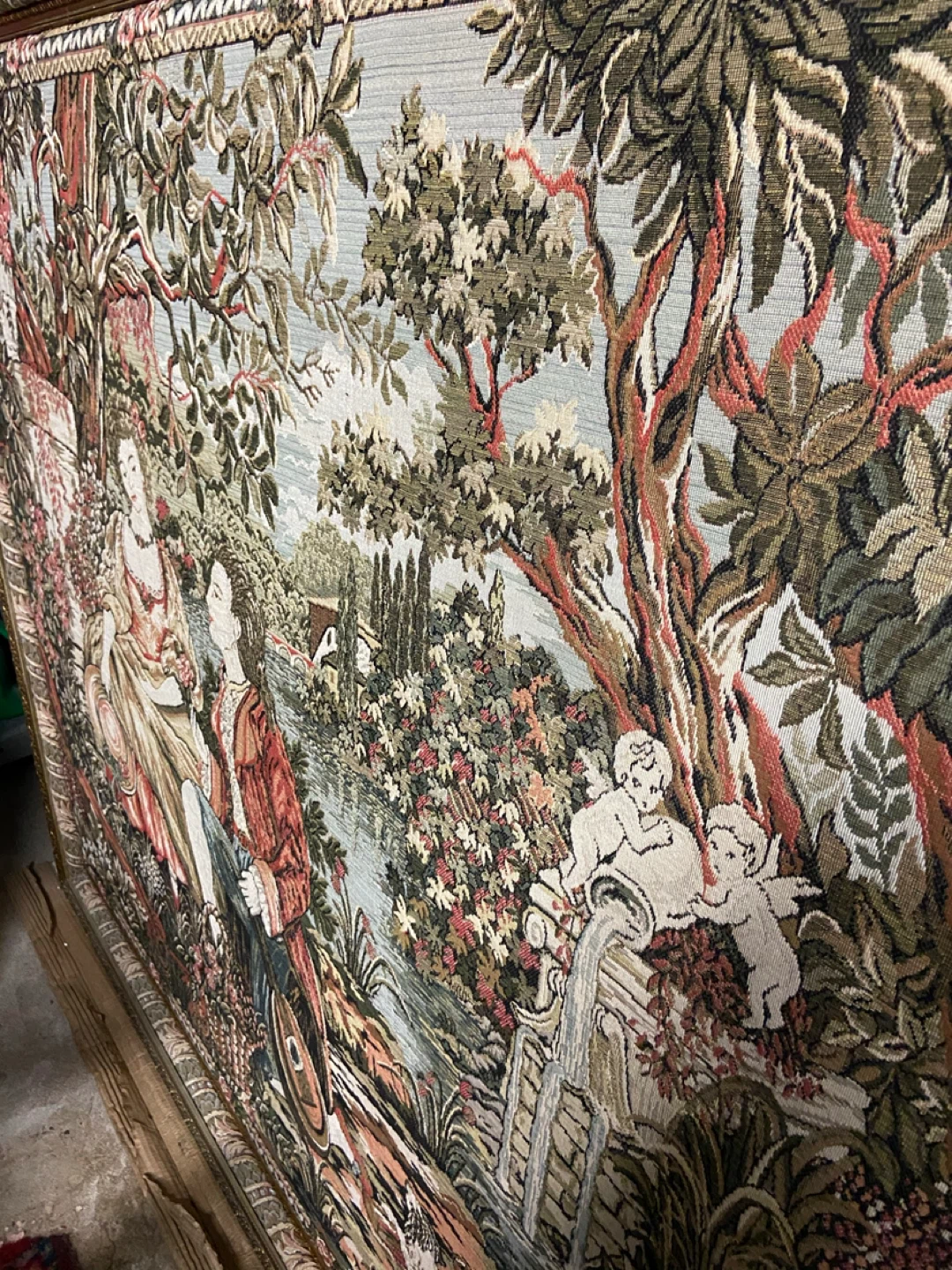 Framed Tapestry Wall Art