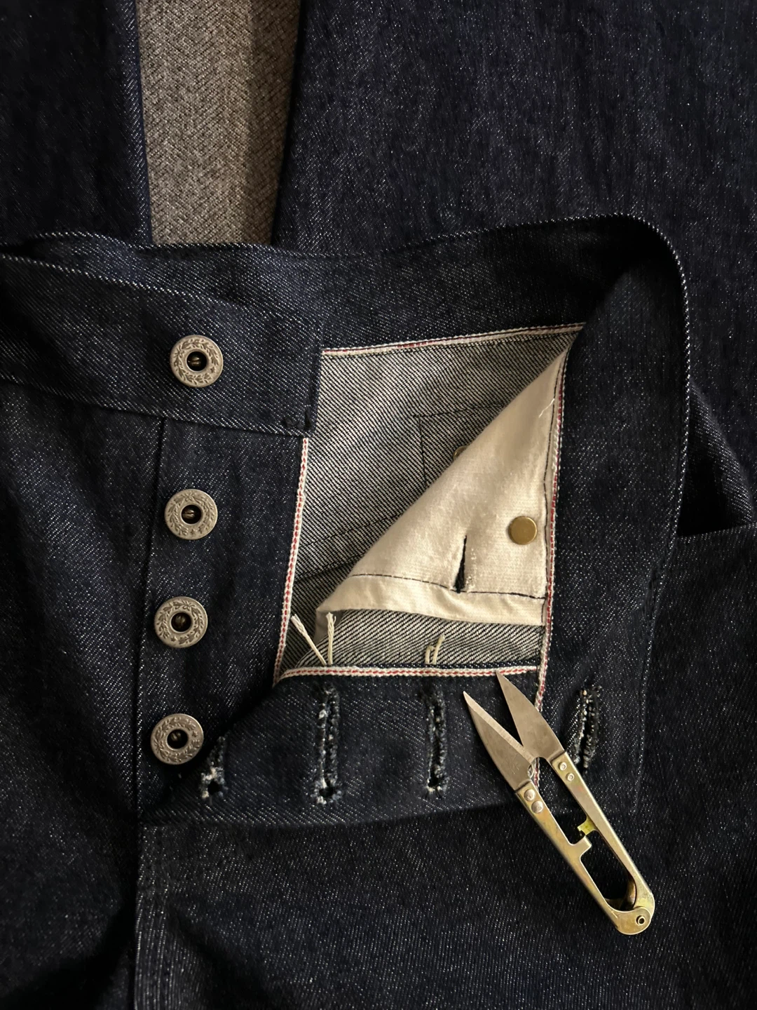 14oz BAGGY INDIGO SELVEDGE - photo 4