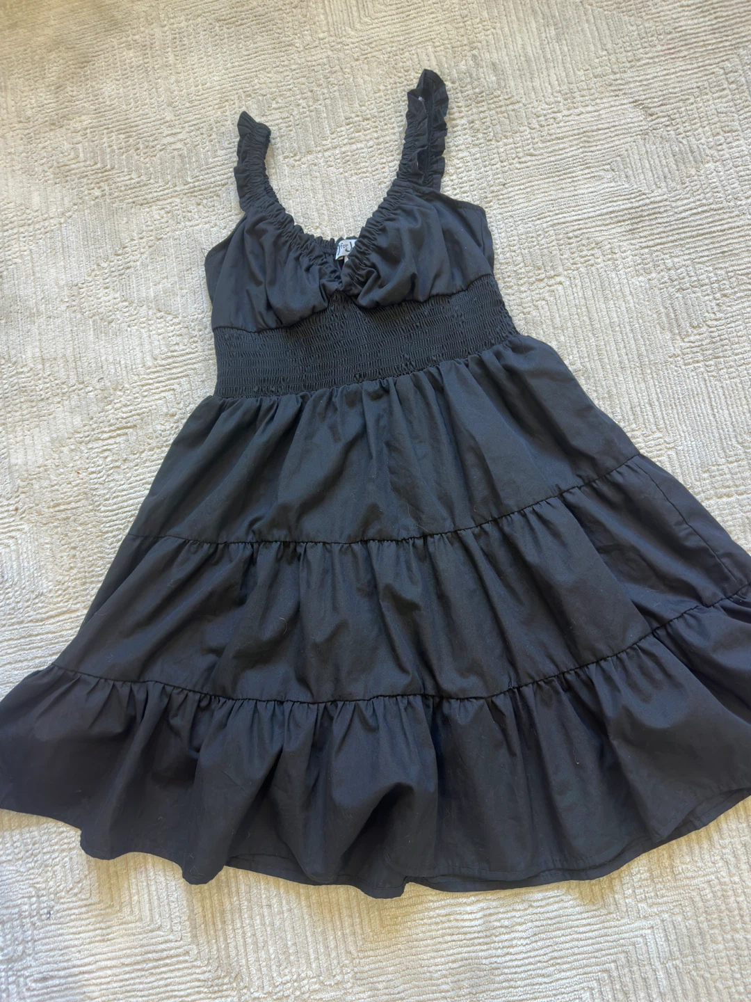 Black Tiered Dress - photo 2