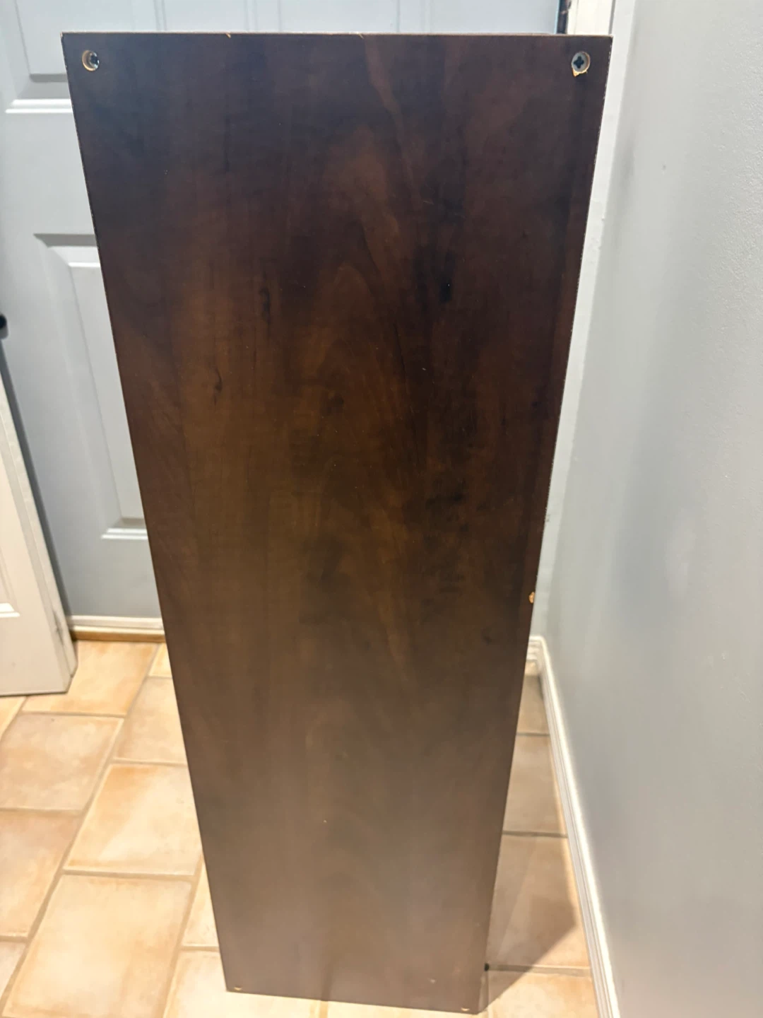 Dark Brown 3-Shelf Cube Storage Unit - photo 3