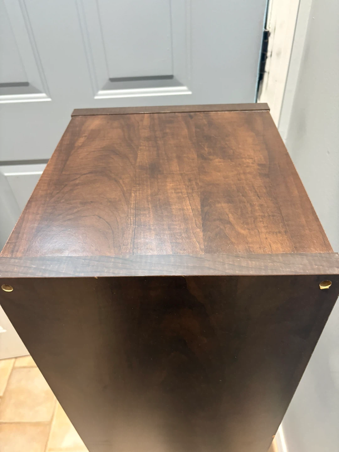 Dark Brown 3-Shelf Cube Storage Unit - photo 4