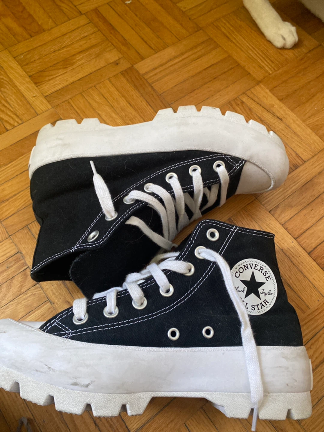 Converse All Star Chuck Taylor Lugged High Top Shoes - photo 3
