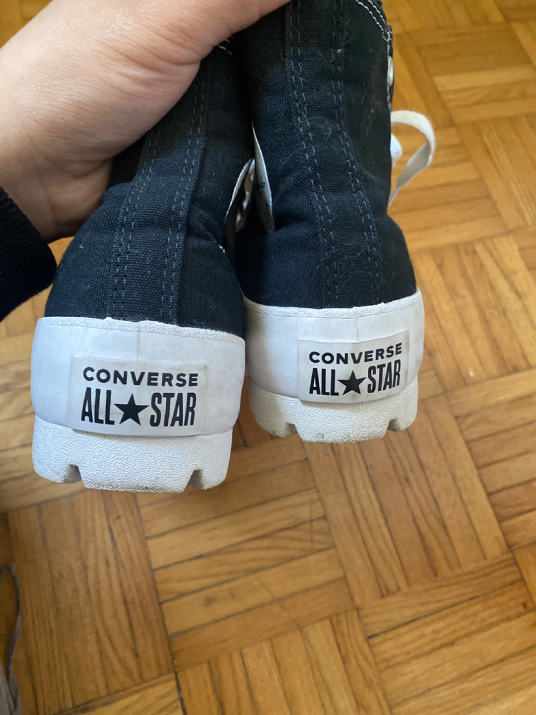 Converse All Star Chuck Taylor Lugged High Top Shoes - photo 4