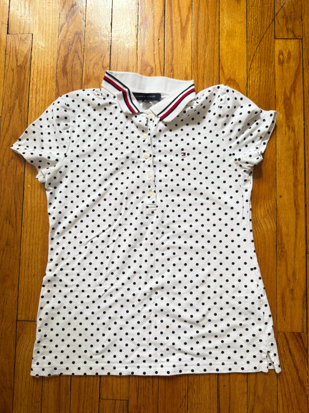Tommy Hilfiger Polka Dot Polo Shirt