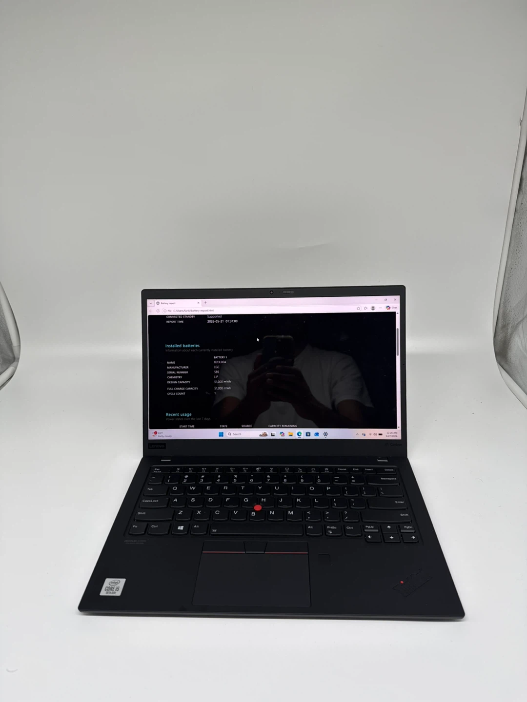 Lenovo X1 Carbon Gen 8 Core i5-10th Gen 16GB 512GB SSD - photo 2