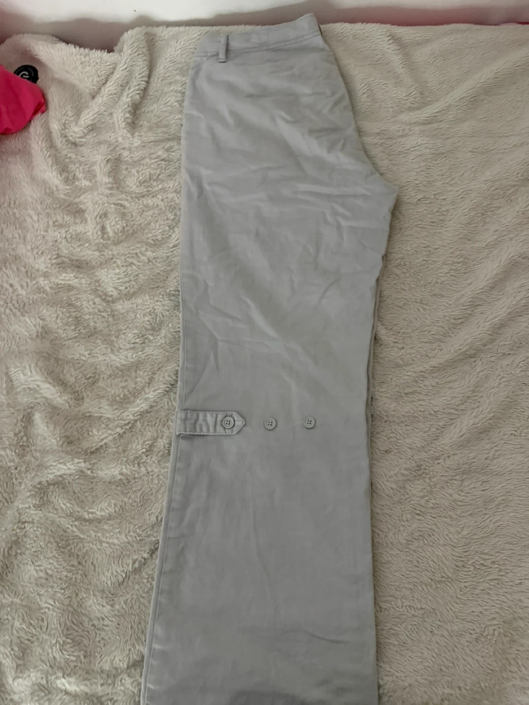 Light Grey Wide Leg Pants - photo 2