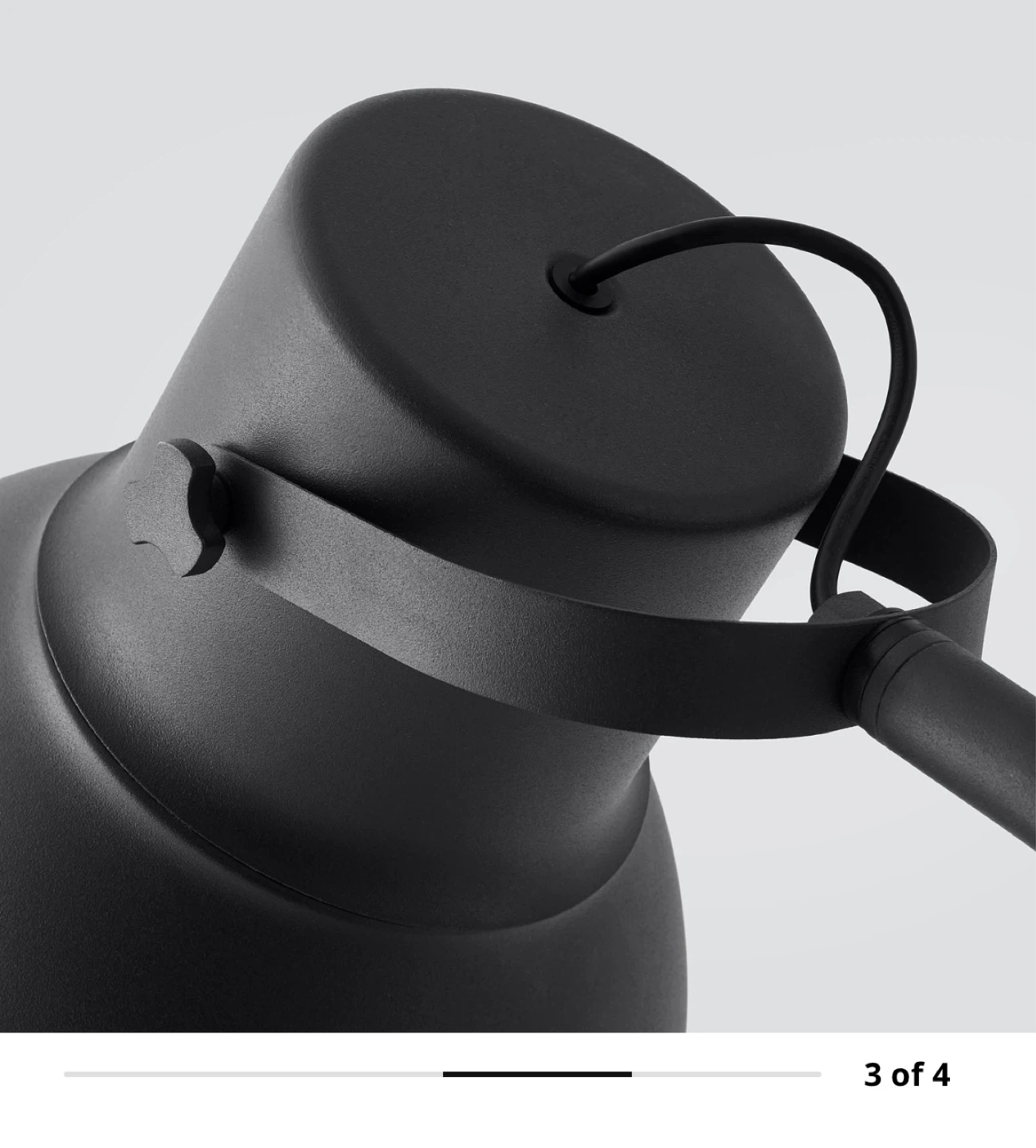 Dark Grey IKEA FOTÖ Floor Lamp - Hektar - photo 3