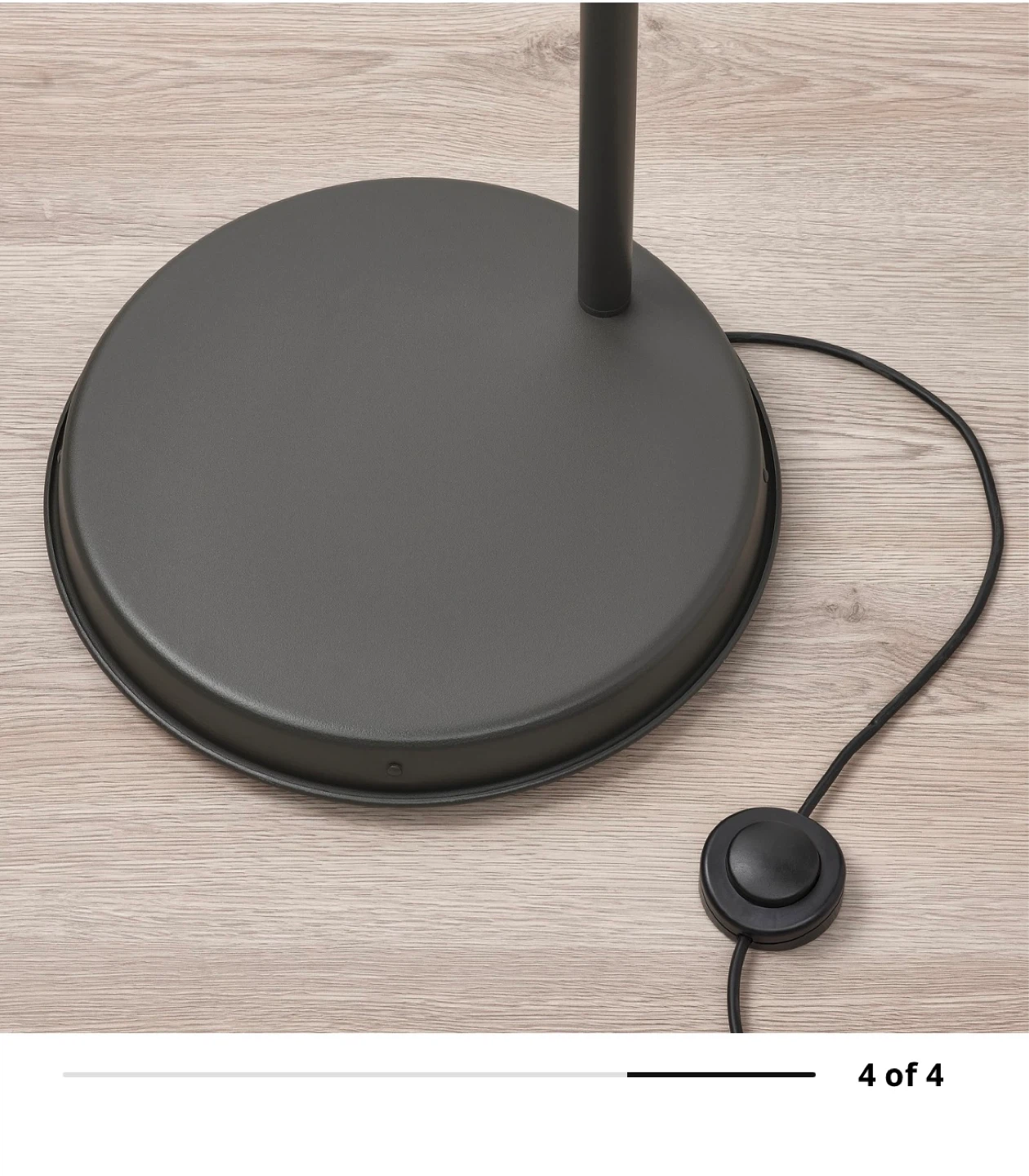 Dark Grey IKEA FOTÖ Floor Lamp - Hektar - photo 2