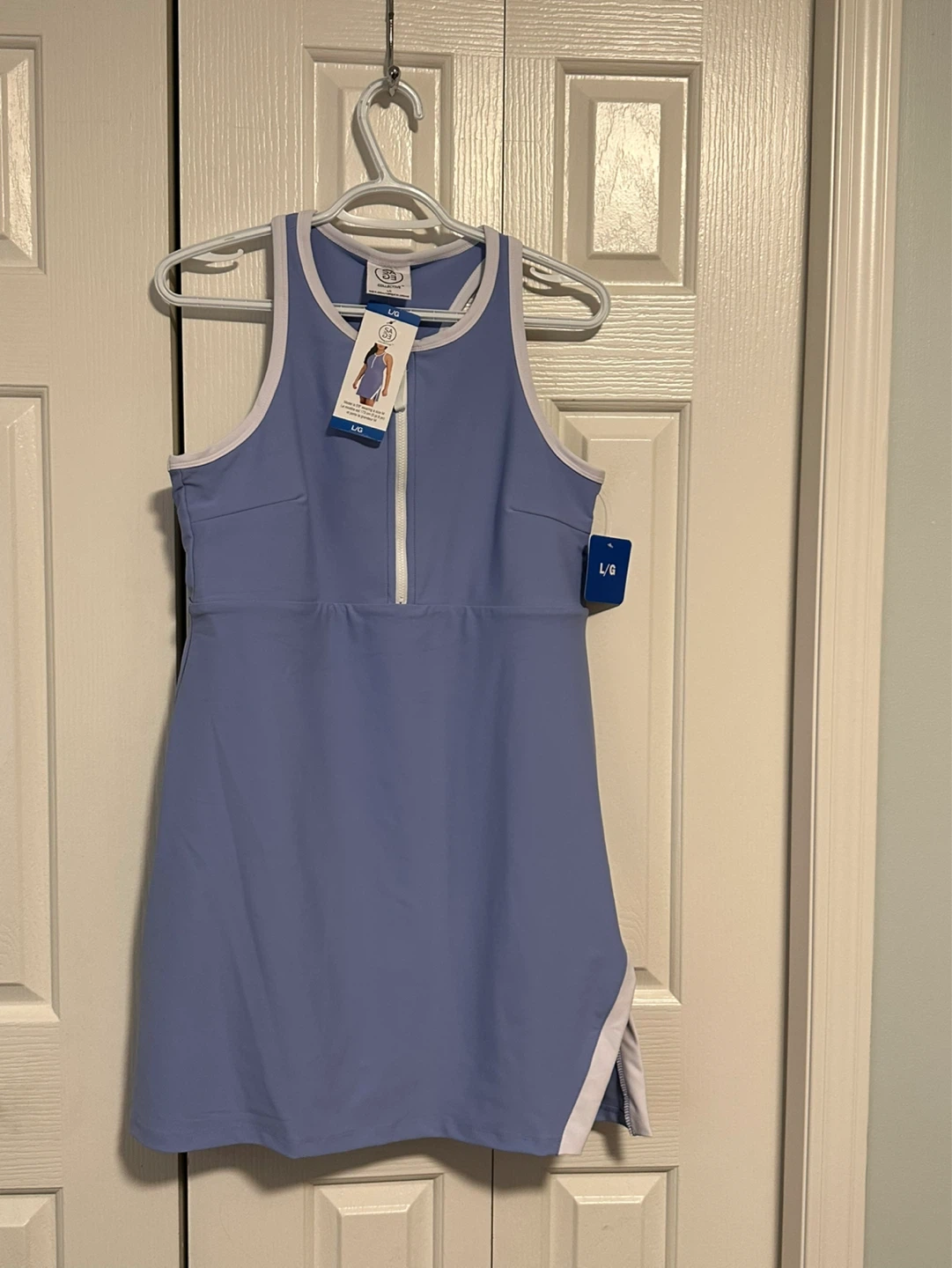 SAGE Collective Women's Active Dress L/G Blue