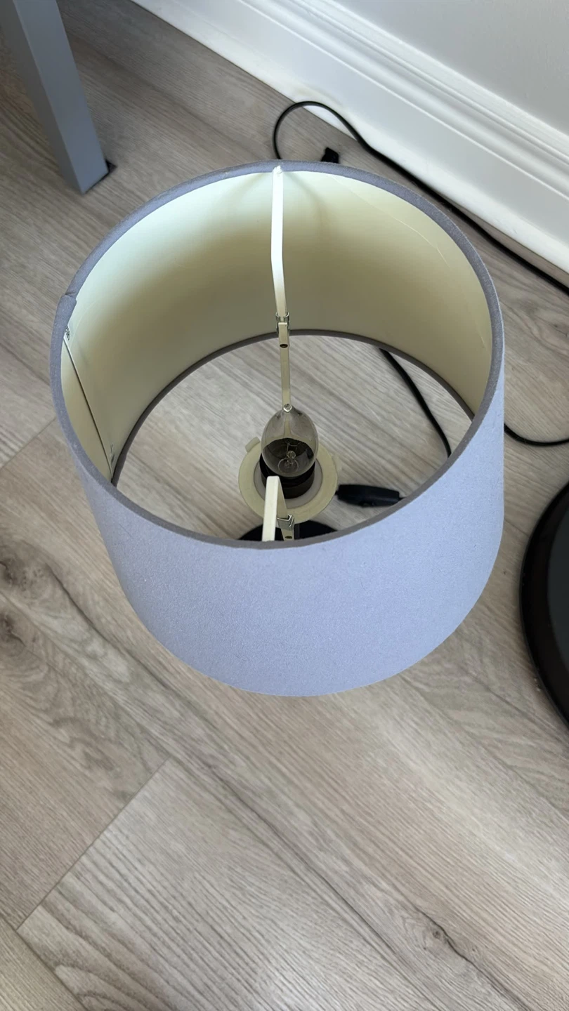 Grey Table Lamp - photo 2
