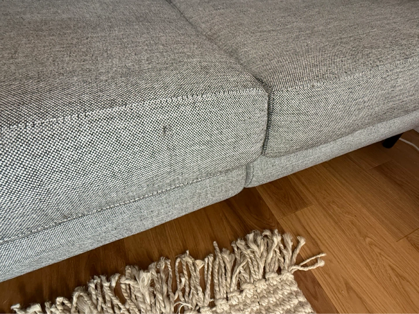 Gray 3-Seater Sofa - photo 5