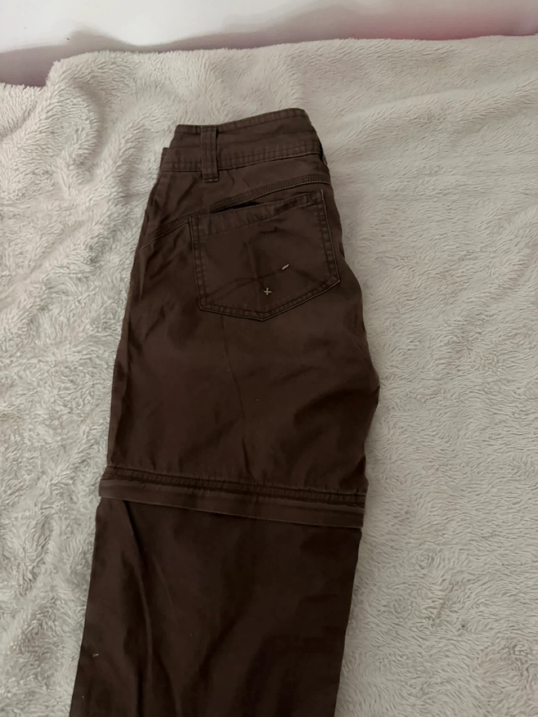 Brown Zip-Off Cargo Pants - photo 2