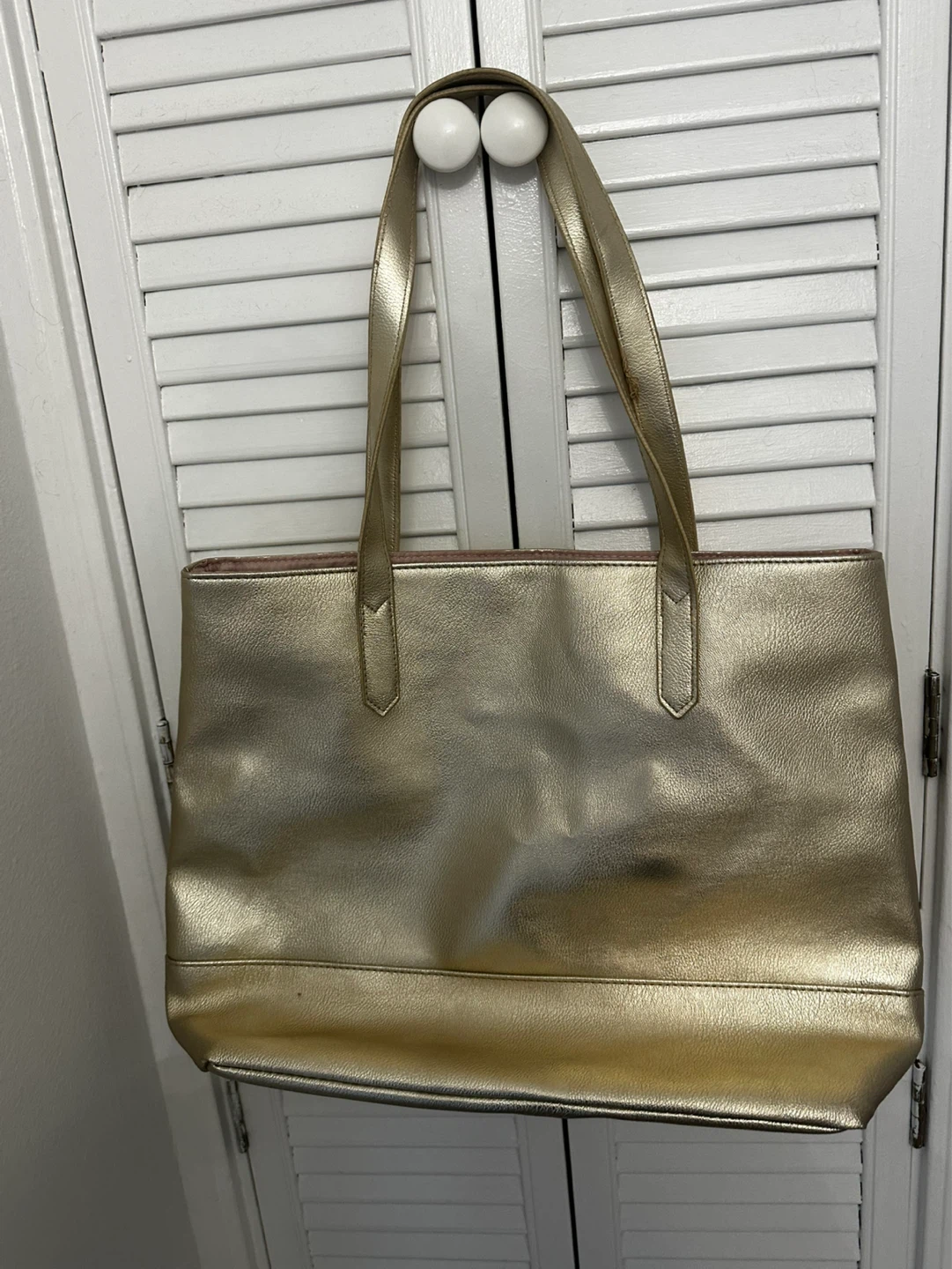 Exclusive to Bloomingdale's Metallic Tote Bag - photo 2